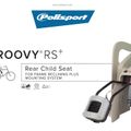 Детска седалка за велосипед POLISPORT Groovy RS+ черна FO 8640700001 8