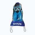 Комплект за гмуркане с шнорхел SEAC Tris Sprint Dry blue 2