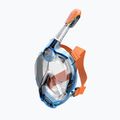 Детска цялолицева маска за шнорхелинг SEAC Magica 170-14BO blue/orange