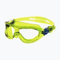 Детска маска за плуване SEAC Matt matt lime/clear