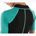 Детски неопренов костюм за плуване SEAC Dolphin Shorty 1,5 mm black/tiffany 6