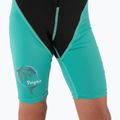 Детски неопренов костюм за плуване SEAC Dolphin Shorty 1,5 mm black/tiffany 8
