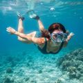 Маска за гмуркане SEAC Clear Antifog aquamarine 7