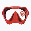 Маска за гмуркане SEAC Pura Antifog red 4