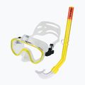 Комплект за шнорхелинг за деца SEAC Marina Bis Set yellow