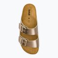 Дамски чехли Scholl Josephine Lamsynth taupe 5
