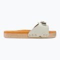 Дамски чехли Scholl Pescura Flat Massage Lea off white 2