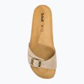 Дамски чехли Scholl Estelle Sue dark beige 5