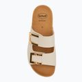 Дамски джапанки Scholl Monterey 2 Straps Ad Med слонова кост 5