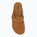 Дамски джапанки Scholl Fae Suede cognac 5