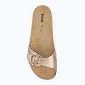 Scholl Estelle Laminated taupe дамски джапанки 5