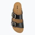 Дамски джапанки Scholl Josephine Laminated black 5