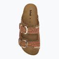 Scholl Noelle Crochet bude/light brown/cognac дамски джапанки 5