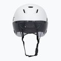 Велосипедна каска MET Codatronica white/silver matt glossy 2