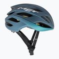 Велосипедна каска MET Estro Mips navy/teal matt 4