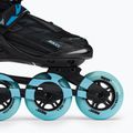 Дамски ролкови кънки Roces Helium II TIF black/azure 6