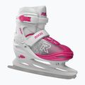 Детски кънки Roces Jokey Ice X white/pink