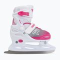 Детски кънки Roces Jokey Ice X white/pink 2