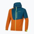 Мъжки суитшърт за катерене LaSportiva Mood Hoody orange and navy blue N71208639