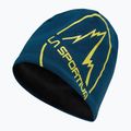 La Sportiva Circle Beanie storm blue/lime peach зимна шапка