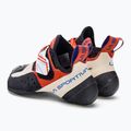 Дамска обувка за катерене Solution white/lily orange на La Sportiva 3