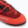 Детска обувка за катерене La Sportiva Stickit chili/ poppy 7