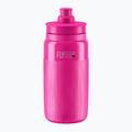 Велосипедна бутилка Elite FLY Tex 550 ml clear/pink fluo