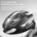 Велосипедна каска Rockbros 100036001 With Remote Control and Warning Light black 2