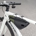 Чанта за велосипедна рамка Rockbros 30180033001 Eco-Friendly 2in1Bike Frame Bag with Shoulder Strap black/green 2