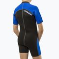 Детски неопренов костюм за плуване Cressi Lido Shorty 2 mm black/blue 2