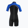 Детски неопренов костюм за плуване Cressi Lido Shorty 2 mm black/blue 8