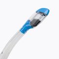 Cressi Dry шнорхел прозрачен син ES259 3