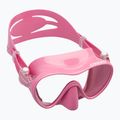 Маска за гмуркане Cressi F1 розова ZDN284000 6