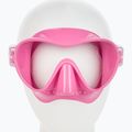 Маска за гмуркане Cressi F1 Small pink ZDN311040 2
