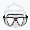 Комплект за гмуркане Cressi Big Eyes Evolution + Alpha Ultra Dry black/pink 4