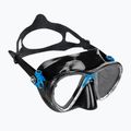 Комплект за гмуркане Cressi Big Eyes Evolution + Alpha Ultra Dry black/blue 2
