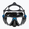Комплект за гмуркане Cressi Big Eyes Evolution + Alpha Ultra Dry black/blue 4