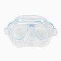 Cressi Perla прозрачна синя маска за гмуркане DN207963 5