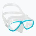 Cressi Perla прозрачна синя маска за гмуркане DN207963 6
