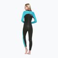 Дамски неопренов костюм за плуване Cressi Lido Monopiece 2 mm black/aquamarine 2