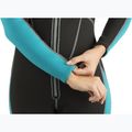 Дамски неопренов костюм за плуване Cressi Lido Monopiece 2 mm black/aquamarine 6