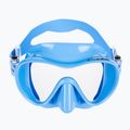 Комплект за гмуркане Cressi F1 + Supernova Dry blue metal 2