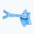 Комплект за гмуркане Cressi F1 + Supernova Dry blue metal 3