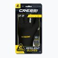 Cressi Устойчиви 2 мм неопренови ръкавици черни 8