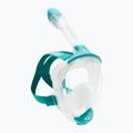 Mаска за цяло лице за шнорхелинг Cressi Java Full Face clear/aquamarine