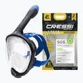 Mаска за цяло лице за шнорхелинг Cressi Java Full Face black/blue 8
