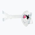 Комплект за гмуркане Cressi Marea + Seal Dry Jr clear/pink 5