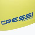 Детска шапка за плуване Cressi Tago lime/blue 3