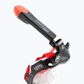 Детска цялолицева маска за шнорхелинг Cressi Kiddy Full Face Jr black/clear/red 7