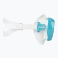 Дамска маска за гмуркане Cressi Honey 420 UV white/aquamarine/blue/orange 3